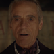 Jeremy Irons being extremely British.